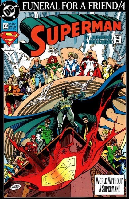 Superman, Vol. 2 #76A Direct Edition