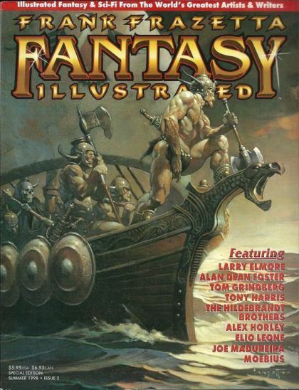 Frank Frazetta Fantasy Illustrated #2A