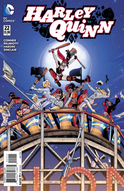 Harley Quinn, Vol. 2 #22A Amanda Conner & Alex Sinclair Regular Cover