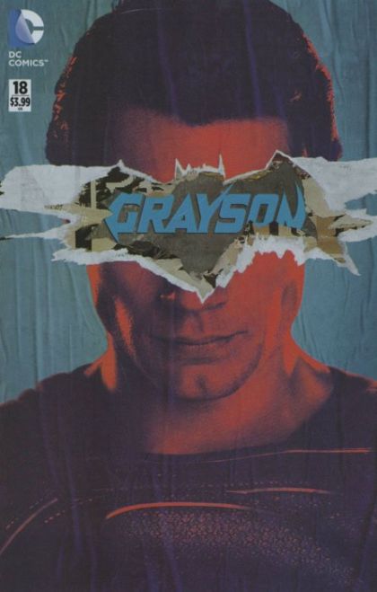 Grayson #18B Variant Stephen Platt Batman v Superman Dawn Of Justice Cover With Polybag