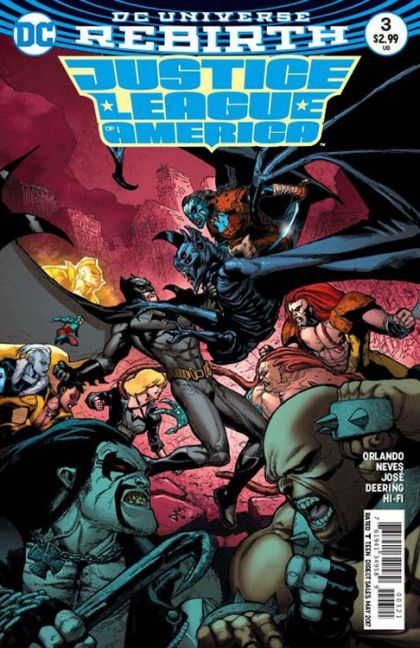 Justice League Of America, Vol. 5 #3B Doug Mahnke Variant Cover