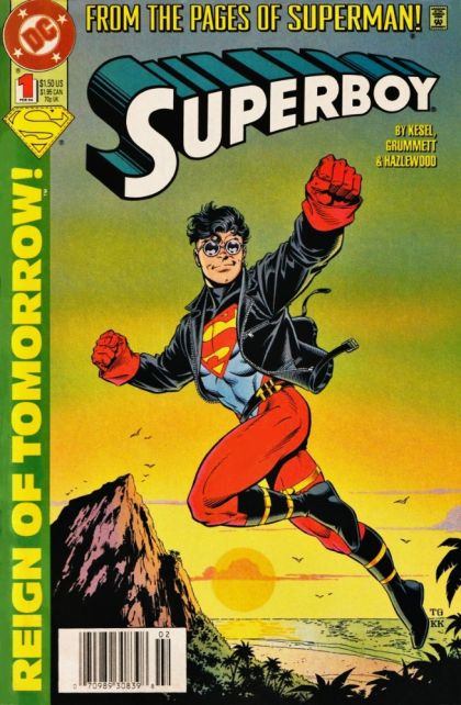 Superboy, Vol. 3 #1B Newsstand Edition
