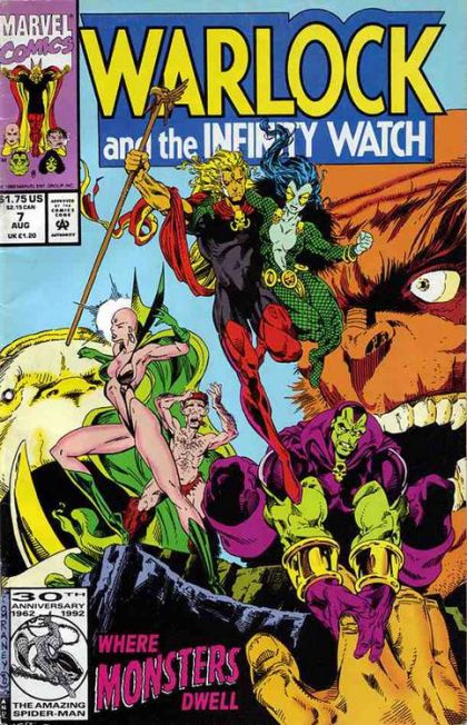 Warlock and the Infinity Watch #7A Direct Edition