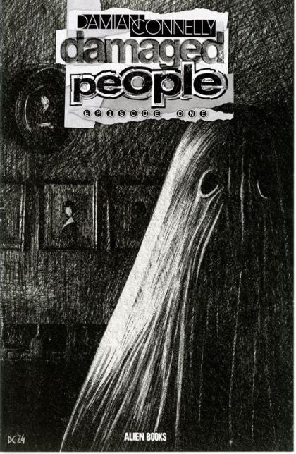 Damaged People #1C Cvr C Connely B&w
