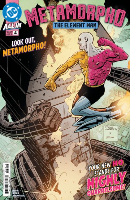 Metamorpho: The Element Man #4A Steve Lieber Regular