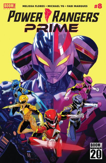 Power Rangers Prime #8A Dan Mora Regular