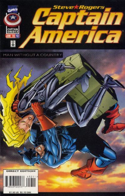 Captain America, Vol. 1 #452A Direct Edition