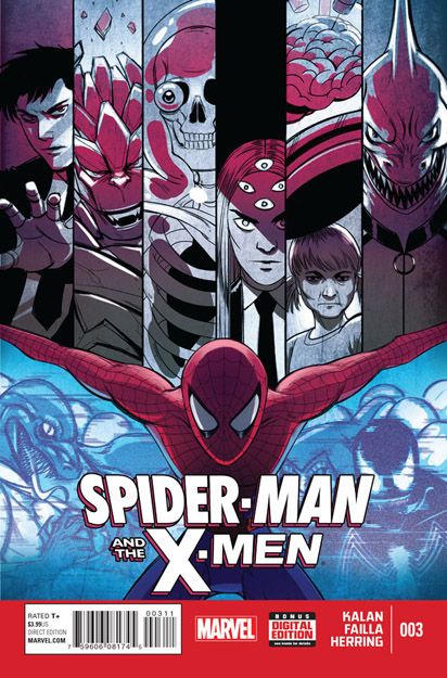 Spider-Man & The X-Men #3A Regular Stacey Lee Cover
