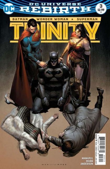 Trinity, Vol. 2 #3A Regular Clay Mann Cover