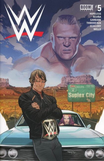 WWE #5A Regular Dan Mora Cover
