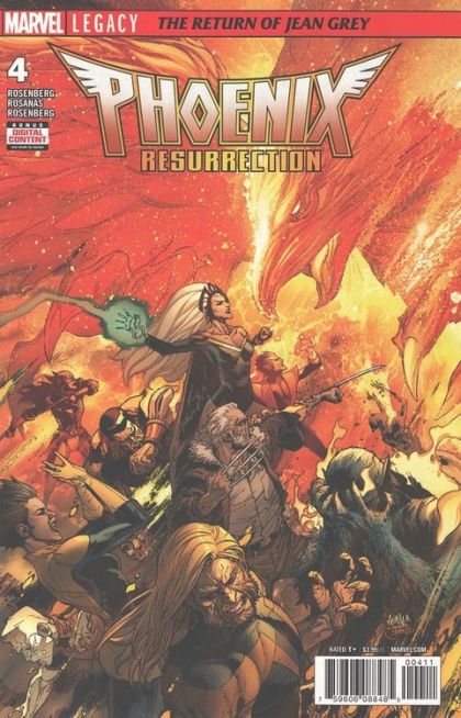 Phoenix Resurrection: The Return of Jean Grey #4A Regular Leinil Francis Yu Cover