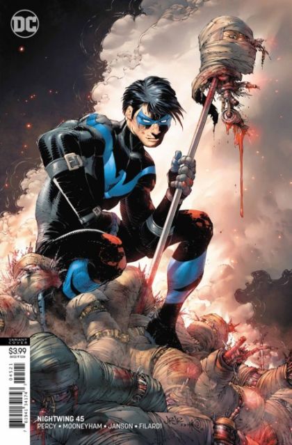 Nightwing, Vol. 4 #45B Variant John Romita Jr Cover