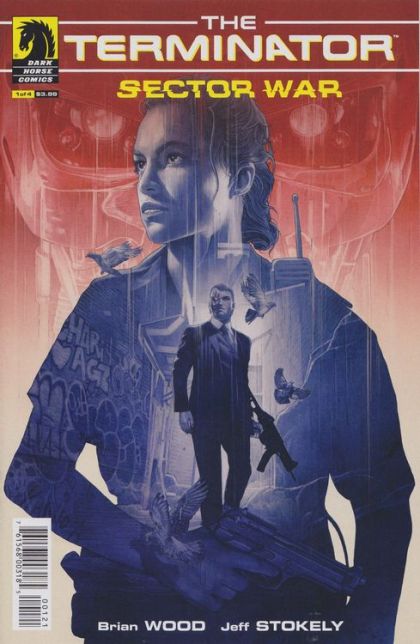 The Terminator: Sector War #1B Grzegorz Domaradzki Cover