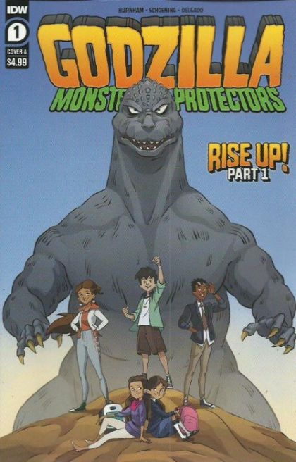 Godzilla: Monsters & Protectors #1A Regular Dan Schoening Cover
