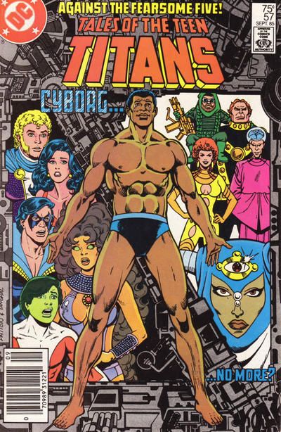 Tales of the Teen Titans #57B Newsstand Edition