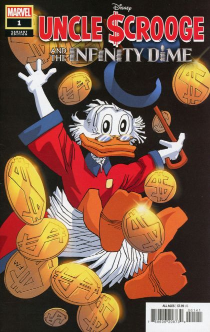 Uncle Scrooge and The Infinity Dime #1D Frank Miller Variant