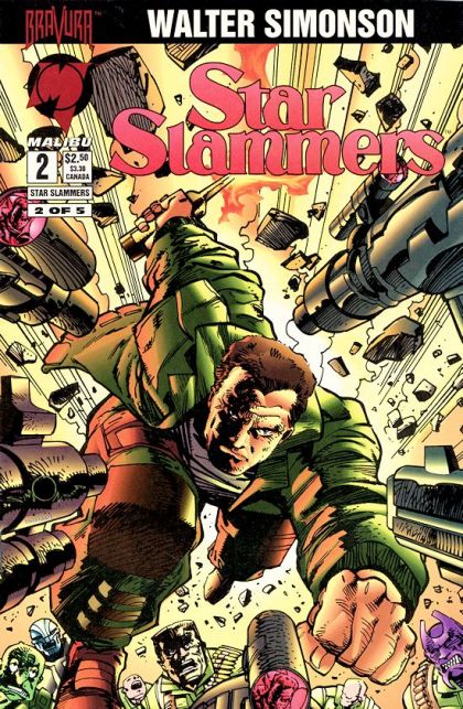 Star Slammers (Malibu) #2