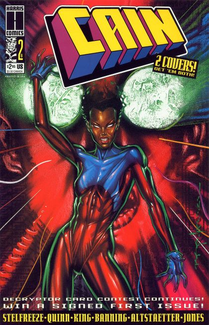 Cain (Harris Comics) #2B Cover B