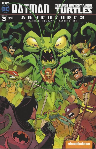Batman / Teenage Mutant Ninja Turtles Adventures #3A Regular Jon Sommariva Cover