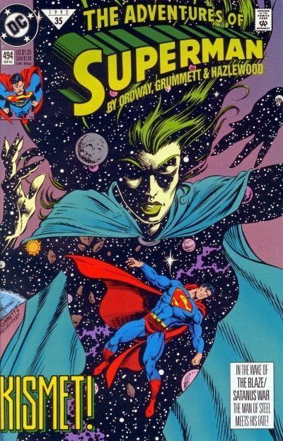 The Adventures of Superman #494A Direct Edition