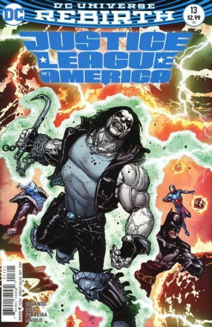 Justice League Of America, Vol. 5 #13B Variant Doug Mahnke Cover