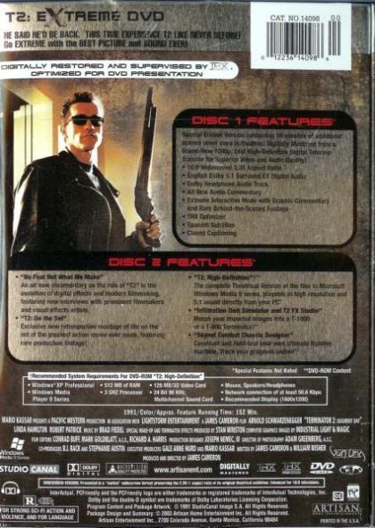 Terminator 2: Judgment Day (1991) - DVD