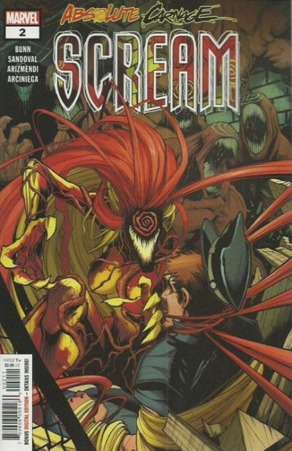 Absolute Carnage: Scream #2A Regular Gerardo Sandoval Cover