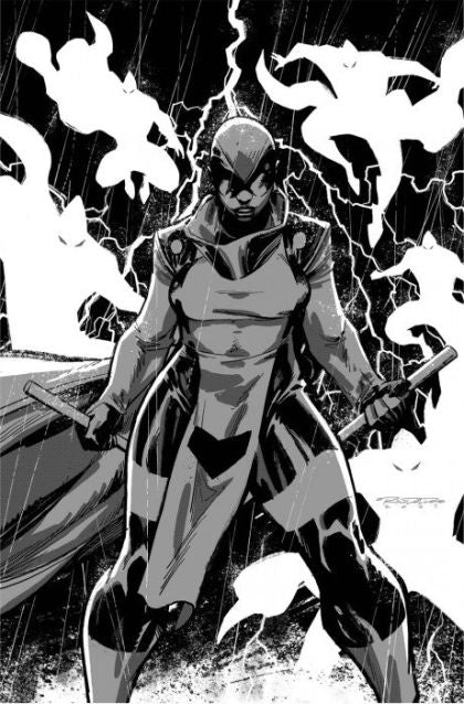 Skybound X #4D Khary Randolph B&W Variant