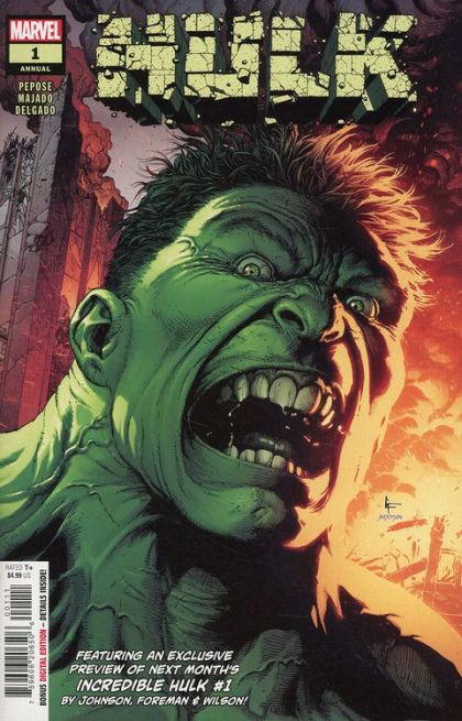Hulk, Vol. 4 Annual #1A Gary Frank Regular