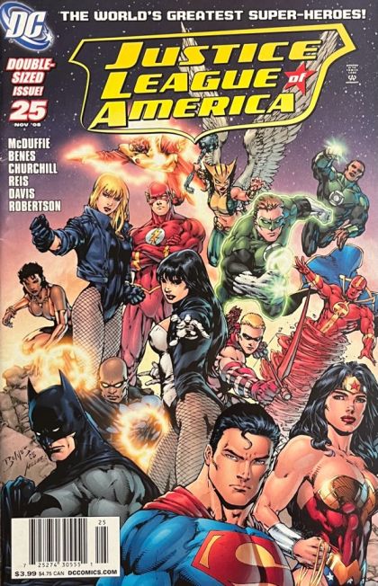Justice League of America, Vol. 2 #25B Ed Benes Newsstand