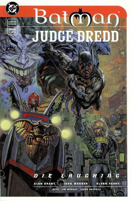 Batman / Judge Dredd: Die Laughing #1