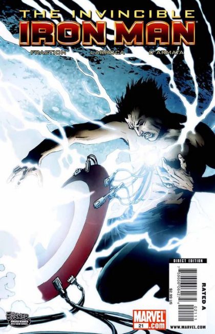 Invincible Iron Man, Vol. 1 #21B Patrick Zircher Variant