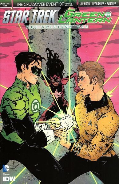 Star Trek / Green Lantern #2A Regular Paul Pope Cover