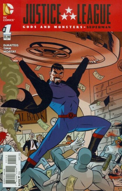 Justice League: Gods and Monsters: Superman #1B Darwyn Cooke 1:10 Incentive Cover