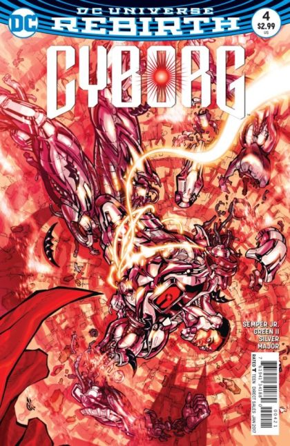 Cyborg, Vol. 2 #4B Carlos Danda Variant