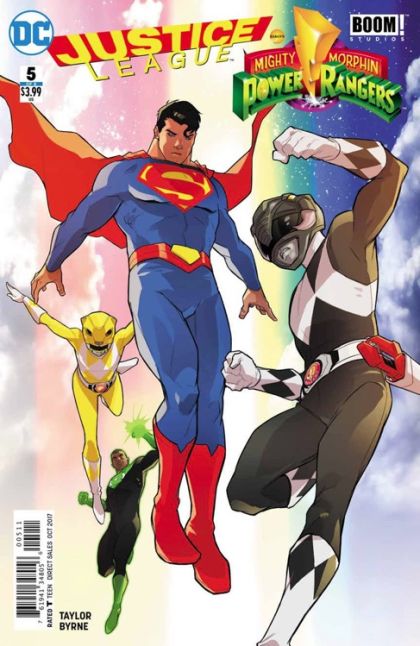 Justice League / Mighty Morphin Power Rangers #5 Karl Kerschl Regular