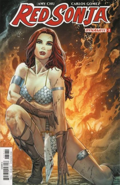 Red Sonja, Vol. 4 (Dynamite Entertainment) #7C Variant Tyler Kirkham Cover
