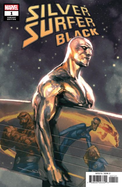 Silver Surfer: Black #1B Gerald Parel Incentive Variant (1:25)