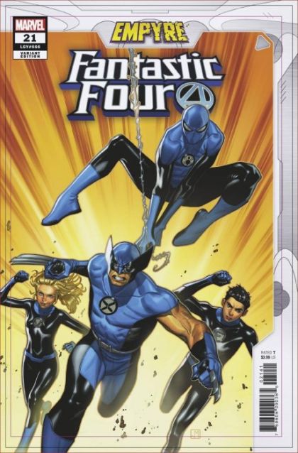 Fantastic Four, Vol. 6 #21C Jorge Molina Empyre Variant