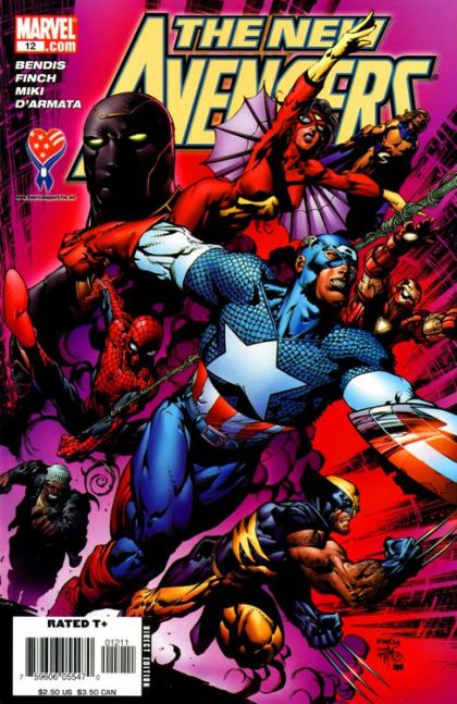 New Avengers, Vol. 1 #12A David Finch Regular