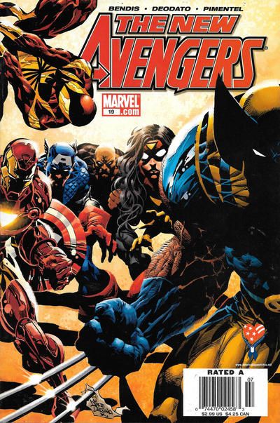 New Avengers, Vol. 1 #19B Mike Deodato Jr. Newsstand
