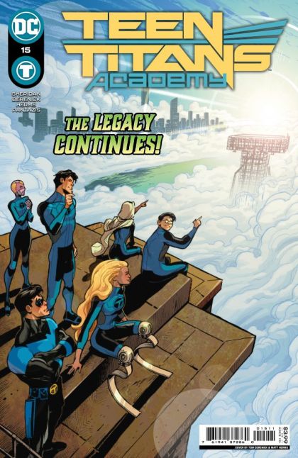 Teen Titans Academy #15A Regular Tom Derenick & Matt Herms Cover