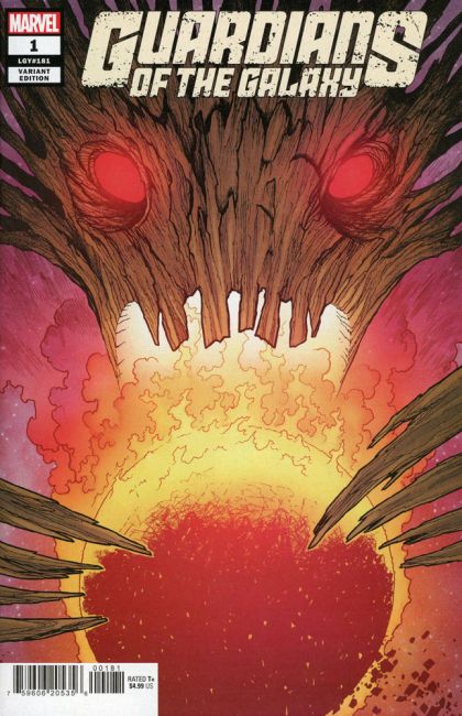 Guardians of the Galaxy, Vol. 7 #1F Kev Walker Grootfall Variant