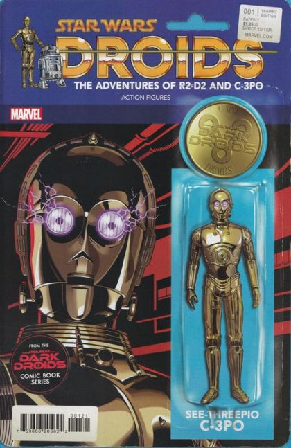 Star Wars: Dark Droids #1B John Tyler Christopher Action Figure Variant