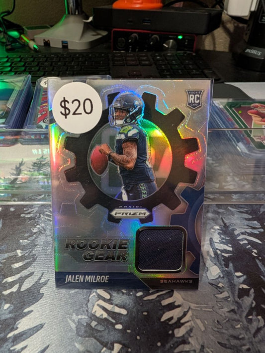 Jalen Milroe RC Patch