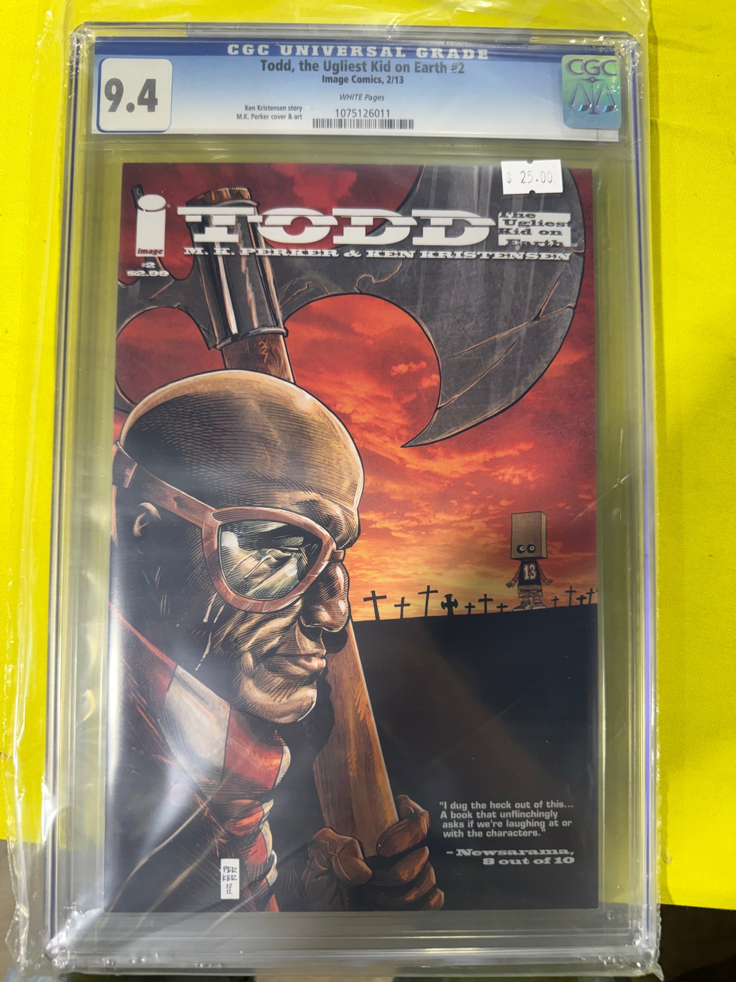 Todd, the Ugliest Kid on Earth #2 CGC 9.4
