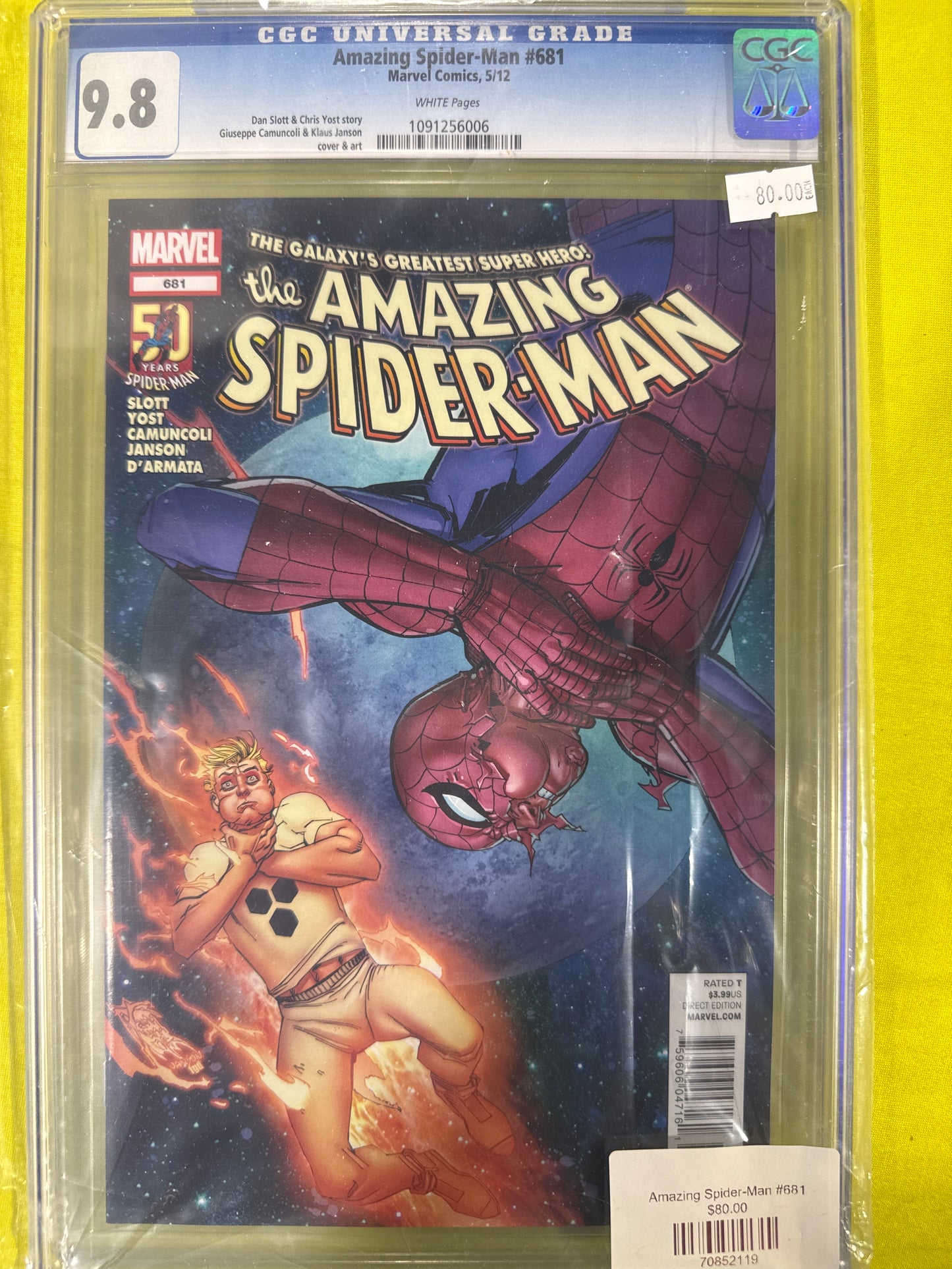 Amazing Spider-man #681 CGC 9.8