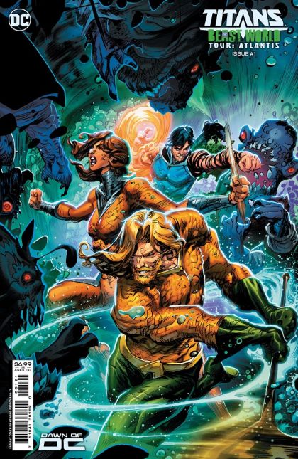 Titans: Beast World Tour - Atlantis #1B Howard Porter Variant