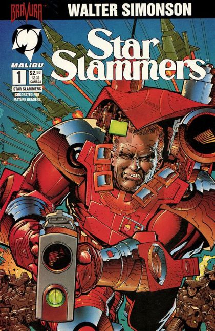 Star Slammers (Malibu) #1A Walter Simonson Regular Cover