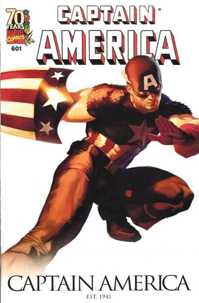 Captain America, Vol. 5 #601C Marko Djurdjević Incentive Marvels 70th Anniversary Variant (1:10)